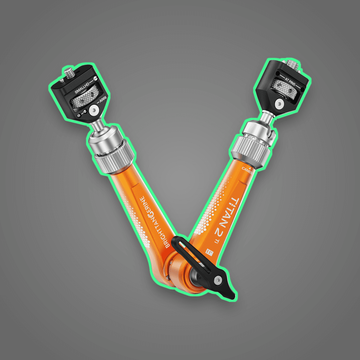 Bright Tangerine Titan Arm
